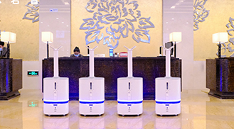 消毒机器人在2022年冬奥会酒店
