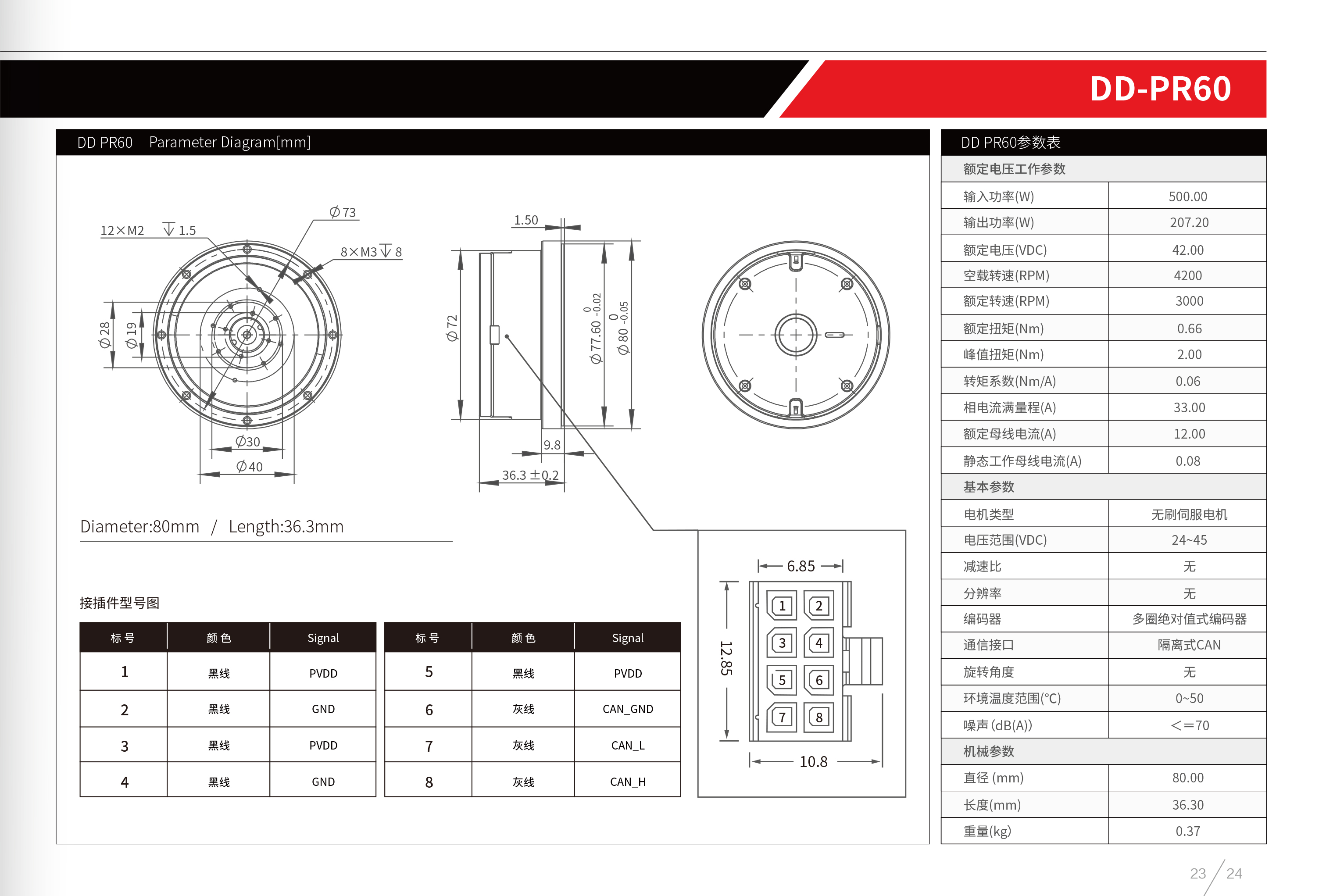 DD-PR60（直驱版）